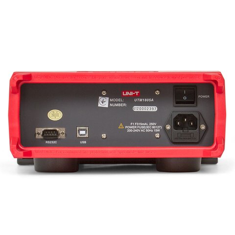 Настільний цифровий мультиметр UNI-T UT805A Прев'ю 3