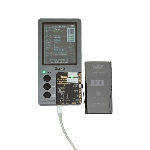 Акумулятор Deji для Apple iPhone 12 mini, Li-ion, 3,85 B, 2510 мАг, збільшена ємність, original IC Прев'ю 1