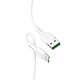 USB кабель Hoco X33, USB тип-A, micro-USB тип-B, 100 см, 4 А, білий, VOOC, #6931474709158 Прев'ю 1