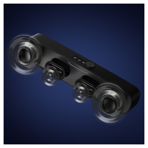 Саундбар Baseus AeQur DS10 Mini Soundbar, чорний, з кабелем, #A20054402111-00 Прев'ю 2