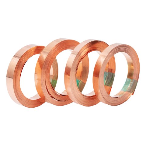 Cinta de cobre para soldar baterías, 0.2 mm, 8 mm, 10 m Vista previa  1
