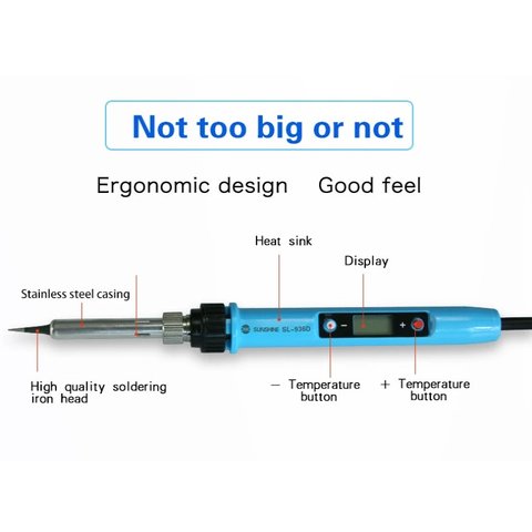 Soldering Iron Sunshine SL-936D, (80 W, 220 V) Preview 6