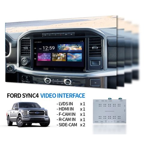 Відео інтерфейс для моделей Ford 2021~ р.в. з системою Sync 4.0 Прев'ю 2