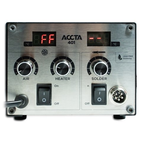 Термовоздушная паяльная станция Accta 401 Превью 3