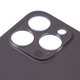 Housing Back Cover compatible with iPhone 14 Pro Max, (black, no need to remove the camera glass, Original (PRC), big hole) Preview 1
