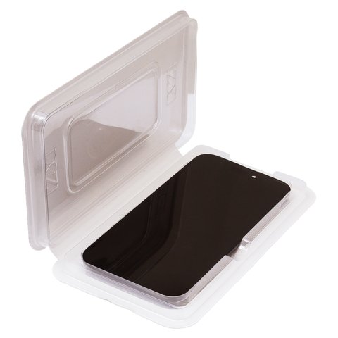 LCD compatible with iPhone 15 Pro, (black, with frame, AAA, (TFT), ZY, LTPS FHD) Preview 2