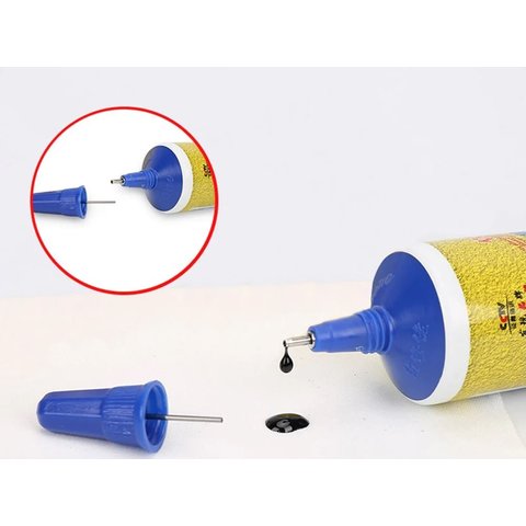 Adhesivos sellador Mechanic T7000, para pegar pantallas táctiles, LCD, 15 ml, negro Vista previa  1