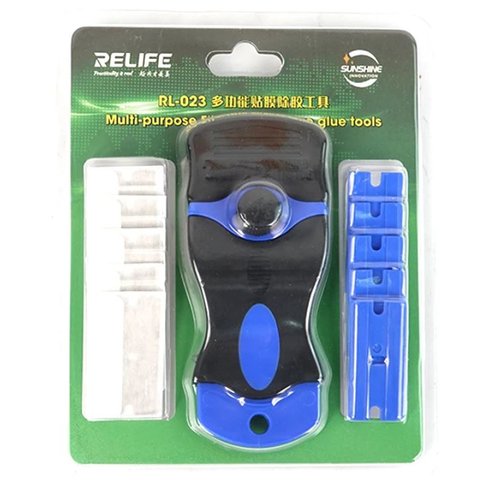Raspador para adhesivo RELIFE RL-023, con cuchilla Vista previa  1