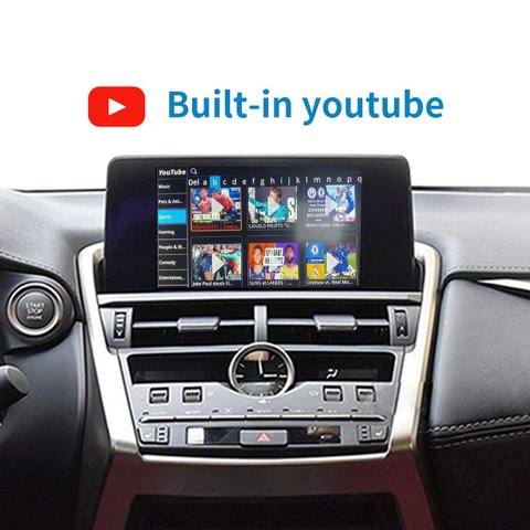 CarPlay для Lexus RX / RC / NX / LS / LC / ES / UX з великим тачпадом Прев'ю 2