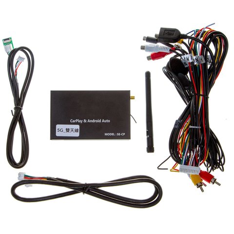 Универсальный беспроводной CarPlay и Android Auto адаптер с выходами AV, RGB, LVDS Превью 2