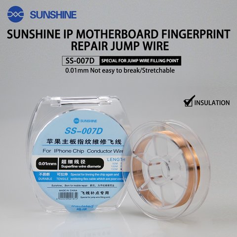 Дріт для відновлення доріжок Sunshine SS-007D, 0,01 мм, 150 м Прев'ю 1