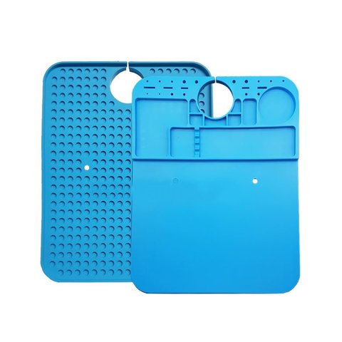 Килимок монтажний Mechanic V65, силіконовий, для мікроскопа, антистатичний, 205 мм, 260 мм Прев'ю 4