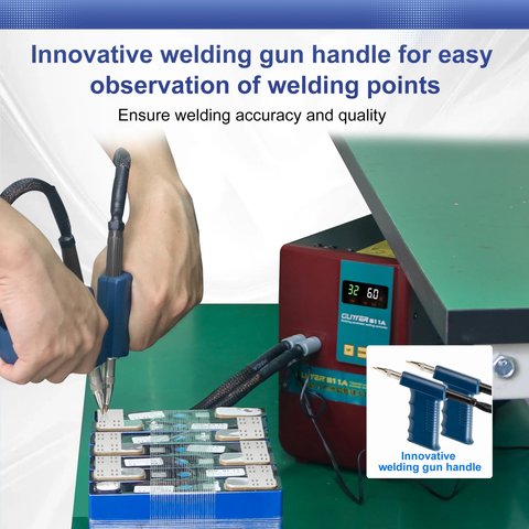 Тримач електродів для точкового зварювання 78B, з кабелем 50 мм², з регулюванням тиску Прев'ю 3