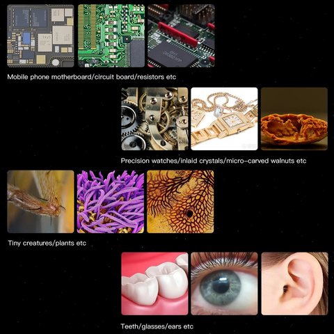 Микроскоп Mechanic MOS300-M3, тринокулярный, 6X-45X Превью 8