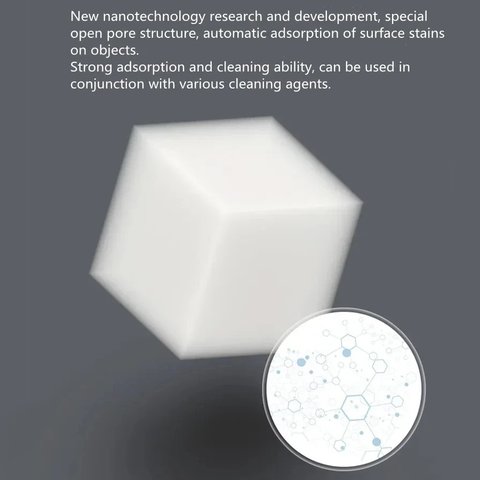 Нано-губка Amaoe NCS500, для очистки, универсальная, 500 шт. Превью 3