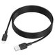 USB кабель Borofone BX113, USB тип-A, Lightning, 1 м, 2,4 А, чорний, #6941991115394 Прев'ю 1