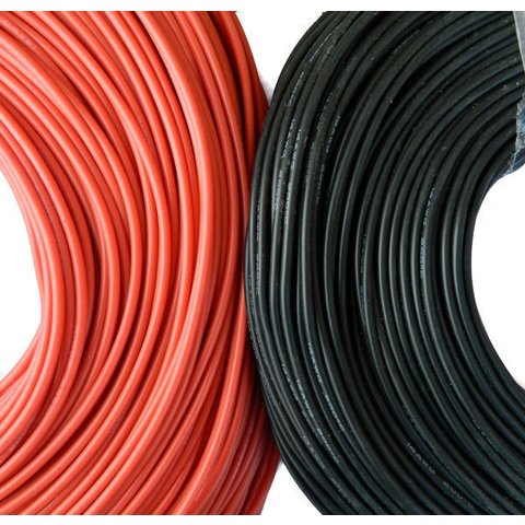 Провод в силиконовой изоляции 26AWG, 0,13 мм², 1 м, красный Превью 1