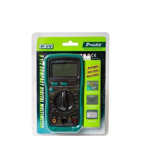 Цифровий мультиметр Pro'sKit MT-1210 Прев'ю 2