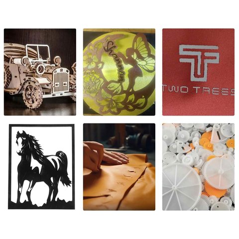 Лазерно-гравировальный станок TwoTrees TTS-10 Pro Превью 10