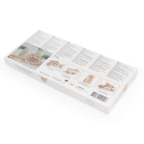Mechanical 3D Puzzle UGEARS Tram Preview 10
